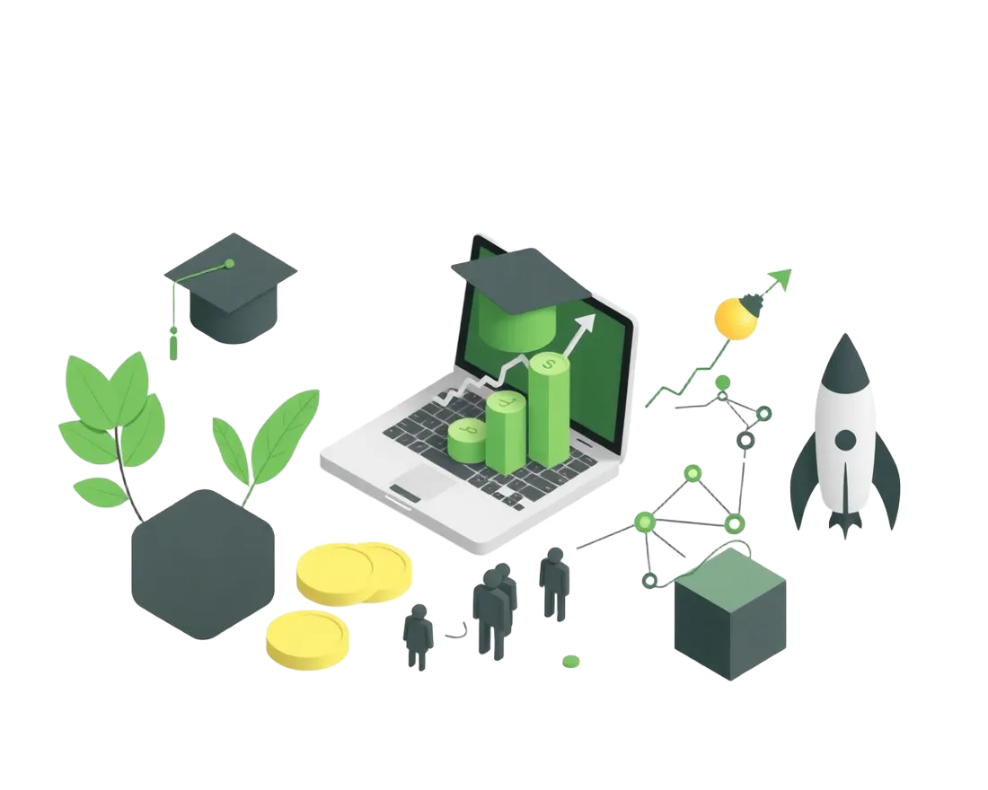 Learning, business growth, finance and entrepreneurship